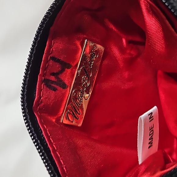 WHITING & DAVIS BLACK MESH COIN PURSE - Picture 5 of 8